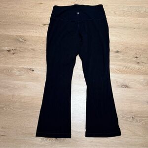 Lululemon Wideleg Lululemon  Black Leggings